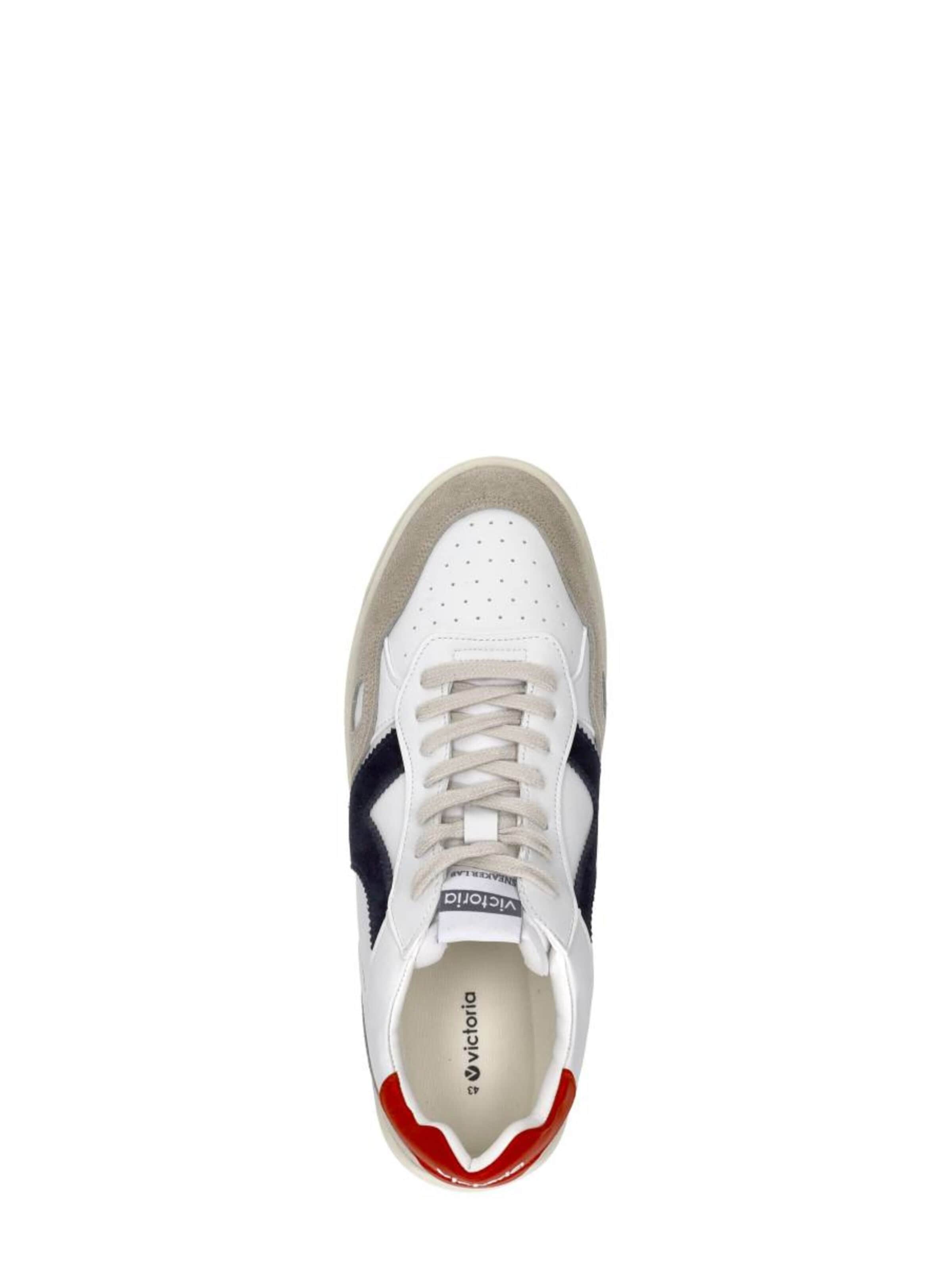 victoria Sportieve veterschoen 'Sneakers Laag' in Wit