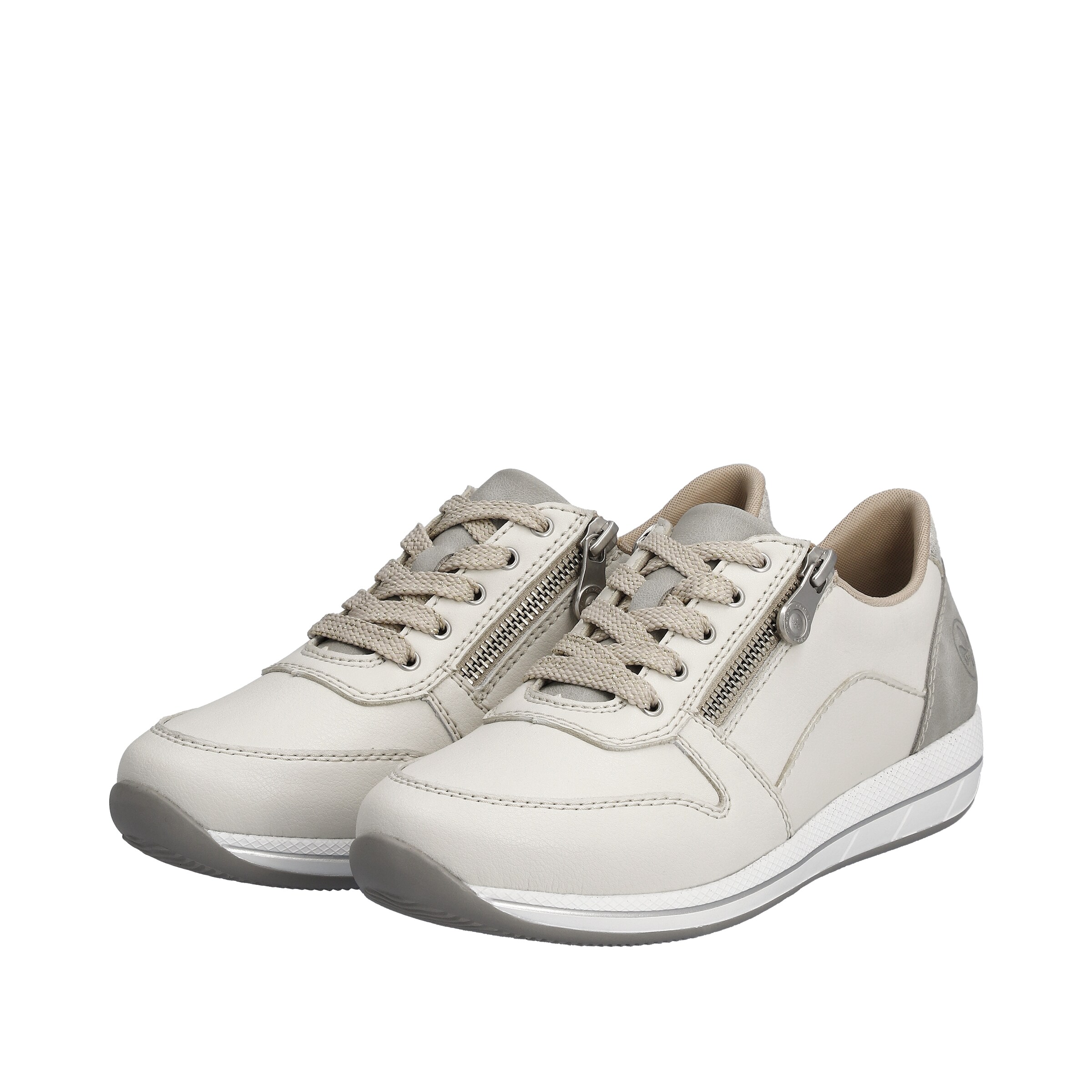 Baskets basses Rieker en blanc