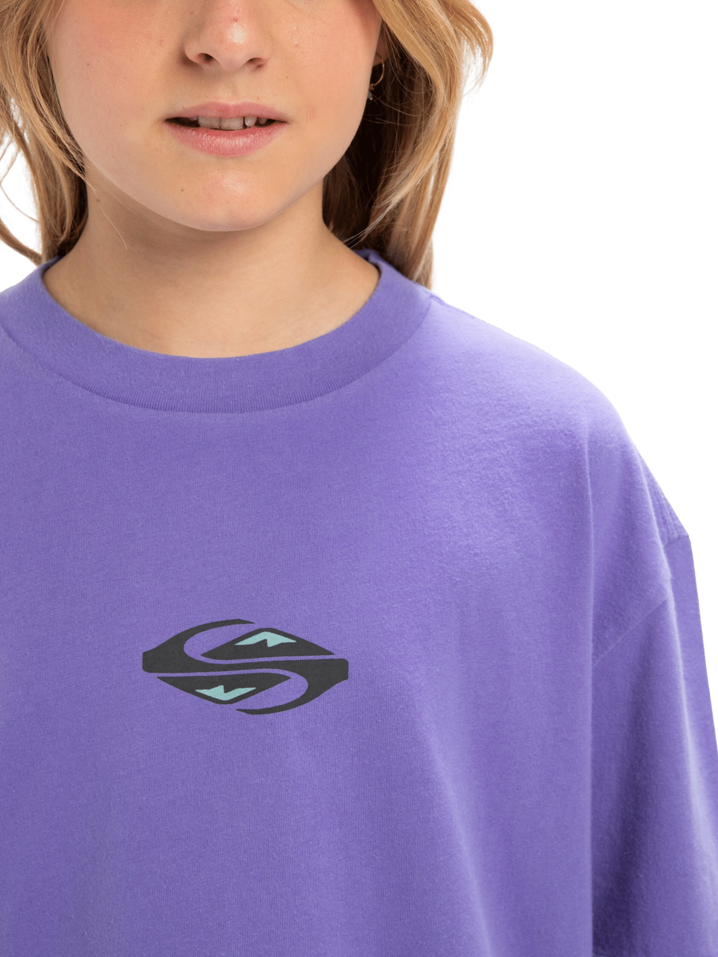 T-Shirt 'Global Heat' QUIKSILVER en violet