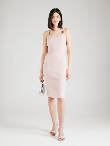 Robes en maille 'EMPIRE' MICHAEL Michael Kors en rose : devant