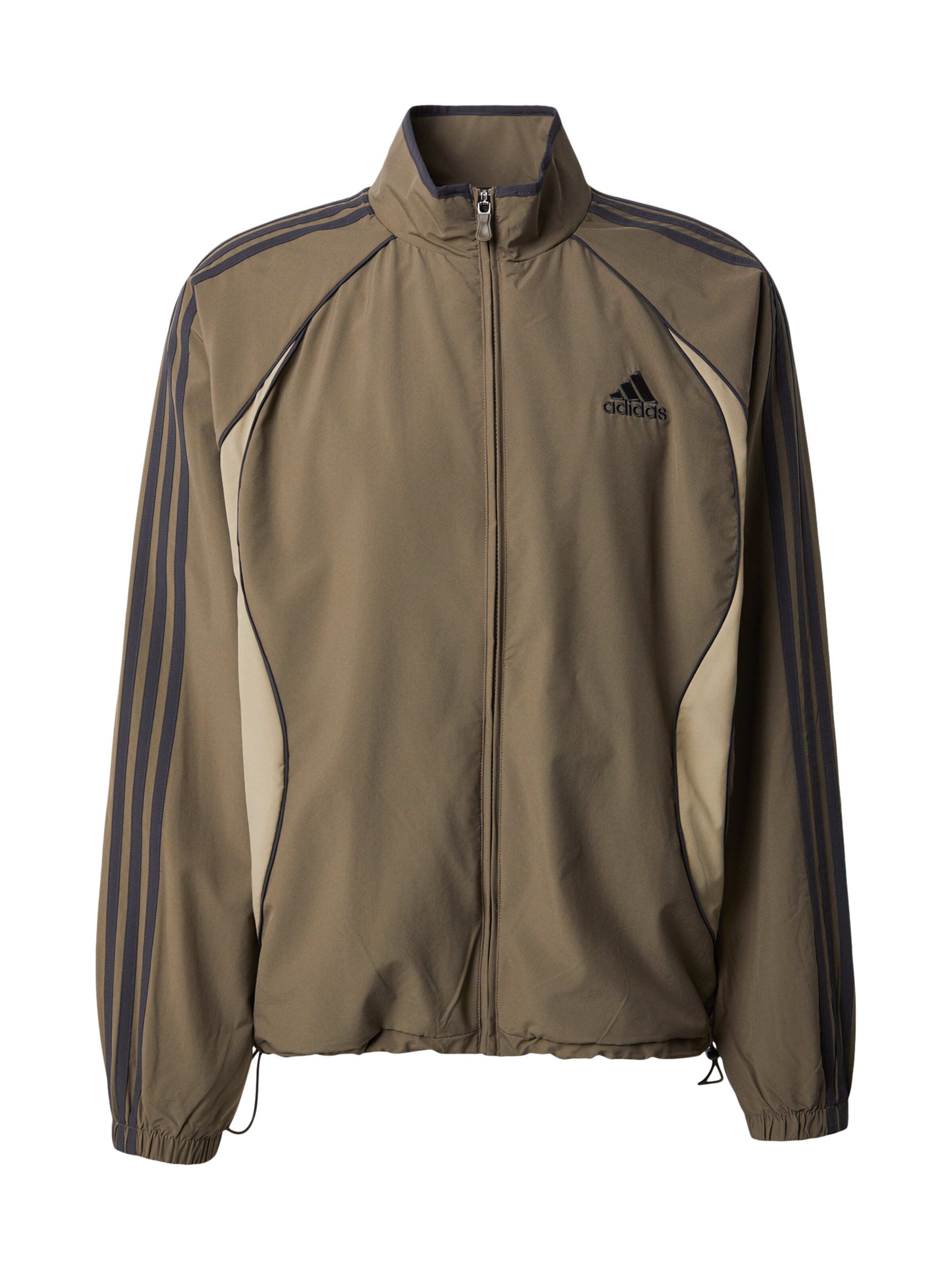 ADIDAS ORIGINALS Átmeneti dzseki 'Teamgeist Adicolor Originals' - szürke: elől