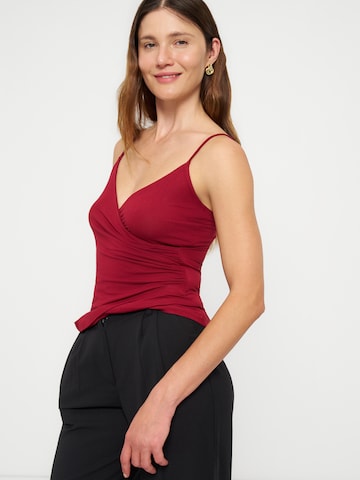 Anna Field - Pierna ancha Pantalón plisado en negro