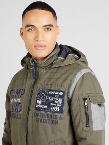 Veste mi-saison CAMP DAVID en vert