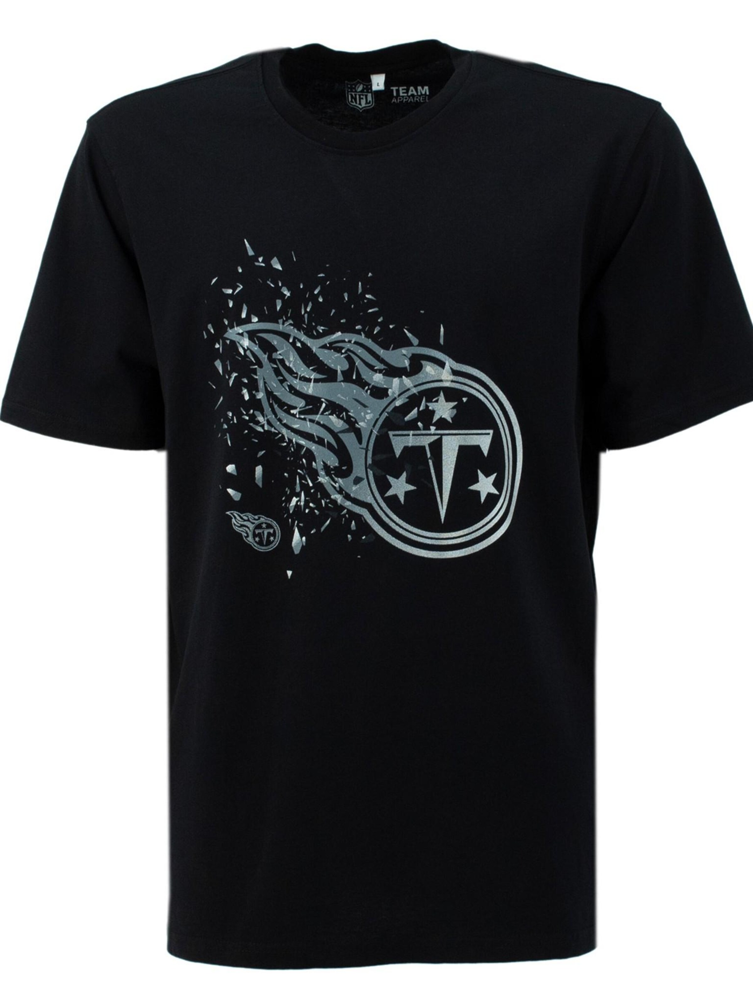 Fanatics Shirt 'NFL Tennesseee Titans' in Black: front