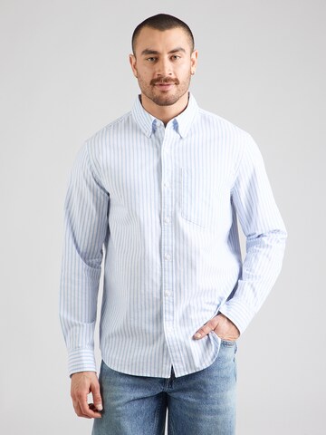 zils Calvin Klein Jeans Standarta piegriezums Krekls 'CLASSIC': no priekšpuses