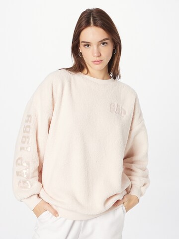 Sweat-shirt GAP en rose : devant