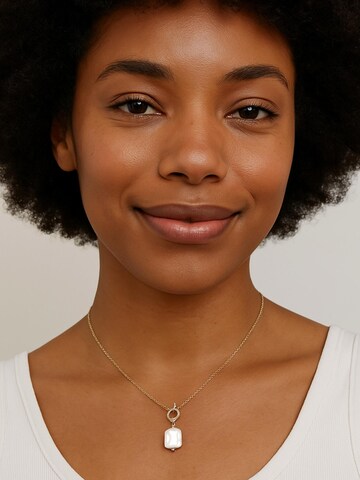 Cala Rose - Colar 'RAYA' em ouro: frente