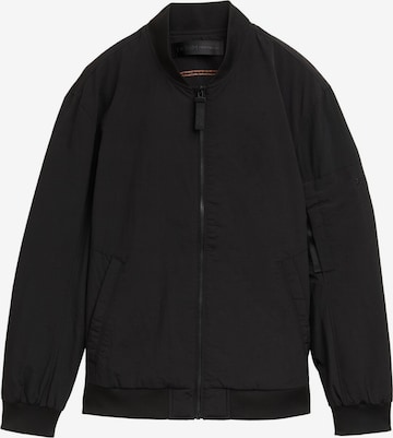 TOM TAILOR DENIM Between-season jacket in Black: front