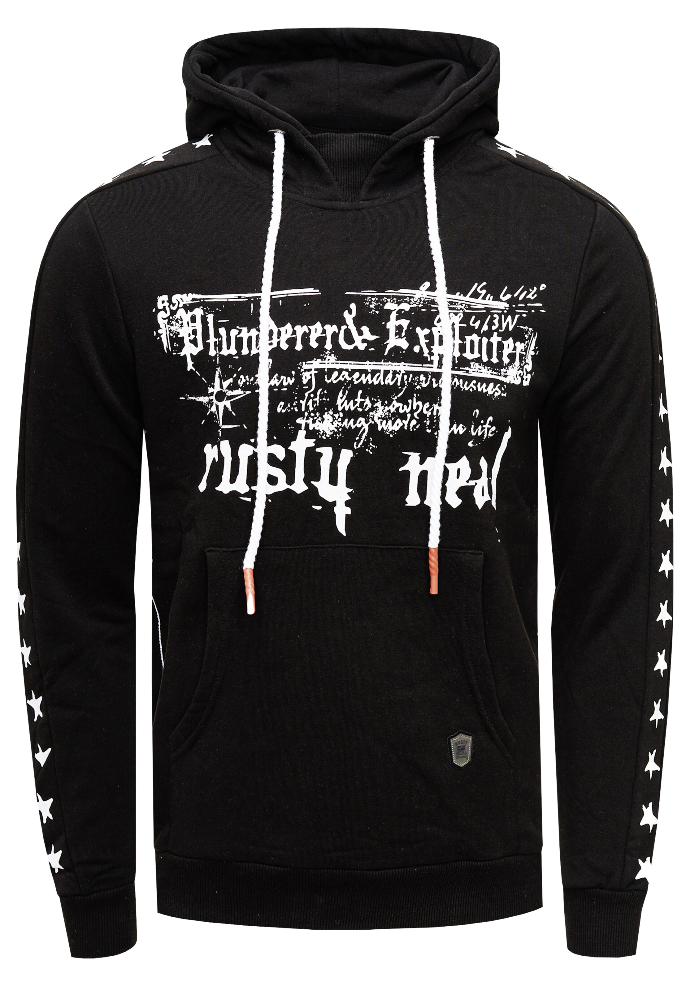 Rusty Neal Sweatshirt in Black: front
