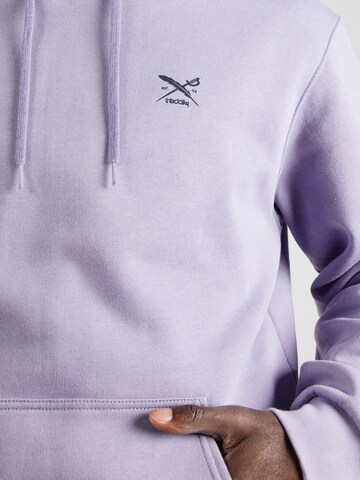 Iriedaily Sweatshirt 'Not Fast' in Purple