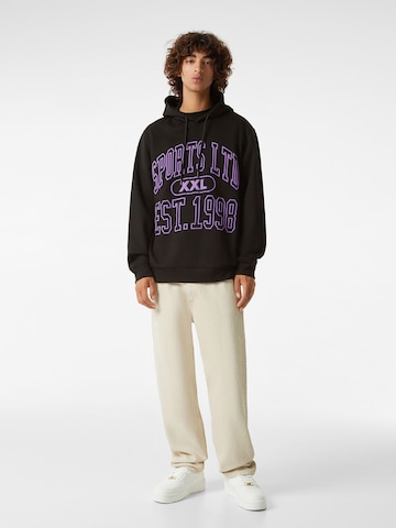 Bershka Sweatshirt i svart