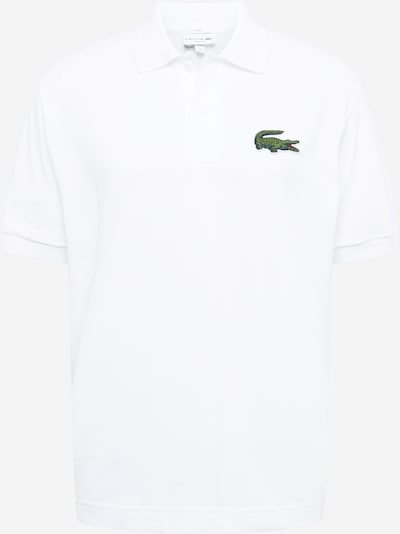 LACOSTE Μπλουζάκι σε πράσινο / λευκό, Άποψη προϊόντος