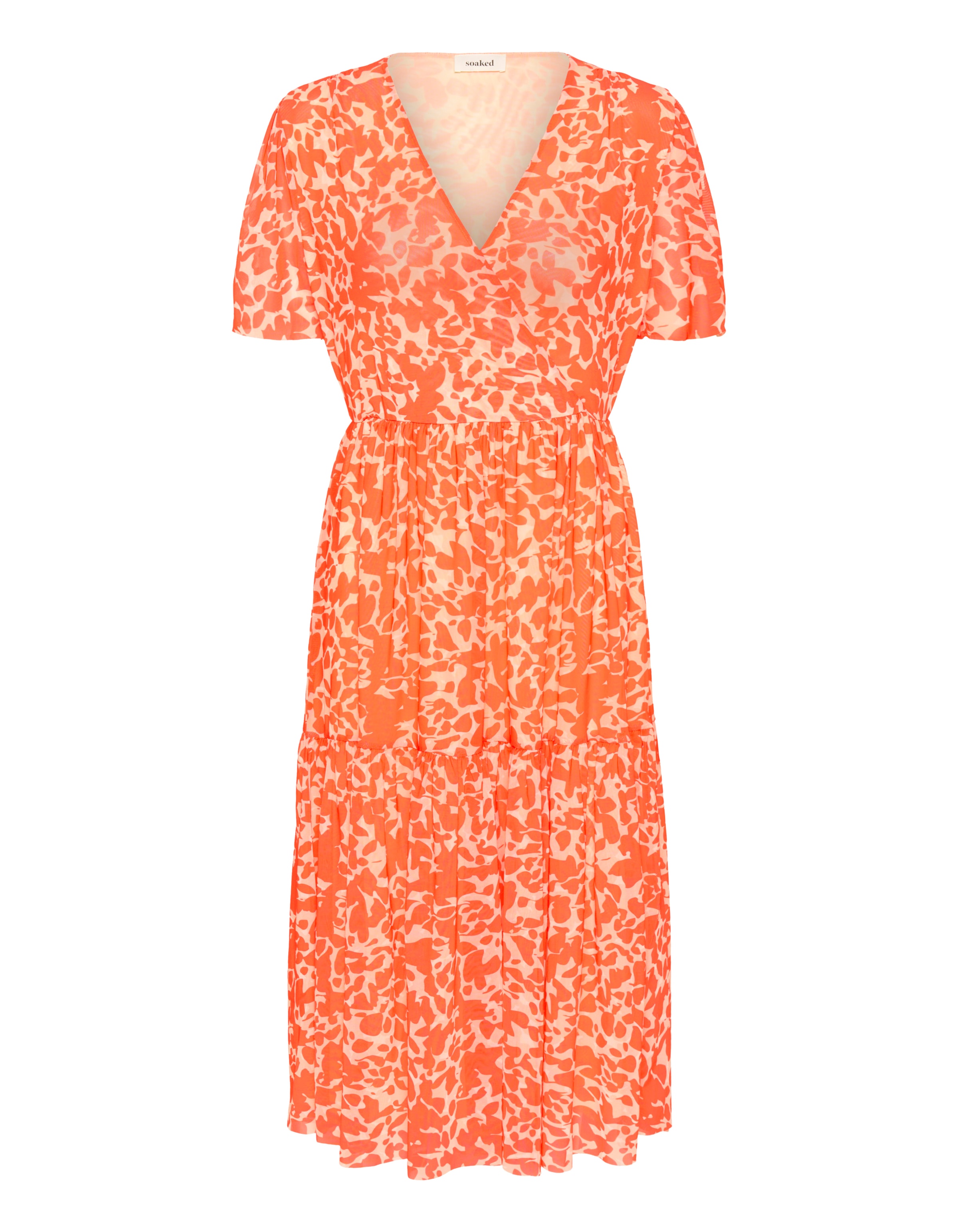 Robe d’été SOAKED IN LUXURY en orange : devant