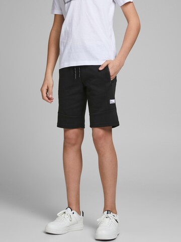 Jack & Jones Junior Regular Панталон 'Stair' в черно: отпред