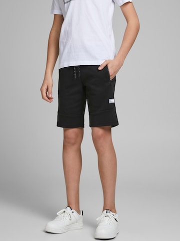 Jack & Jones Junior - regular Pantalón 'Stair' en negro: frente