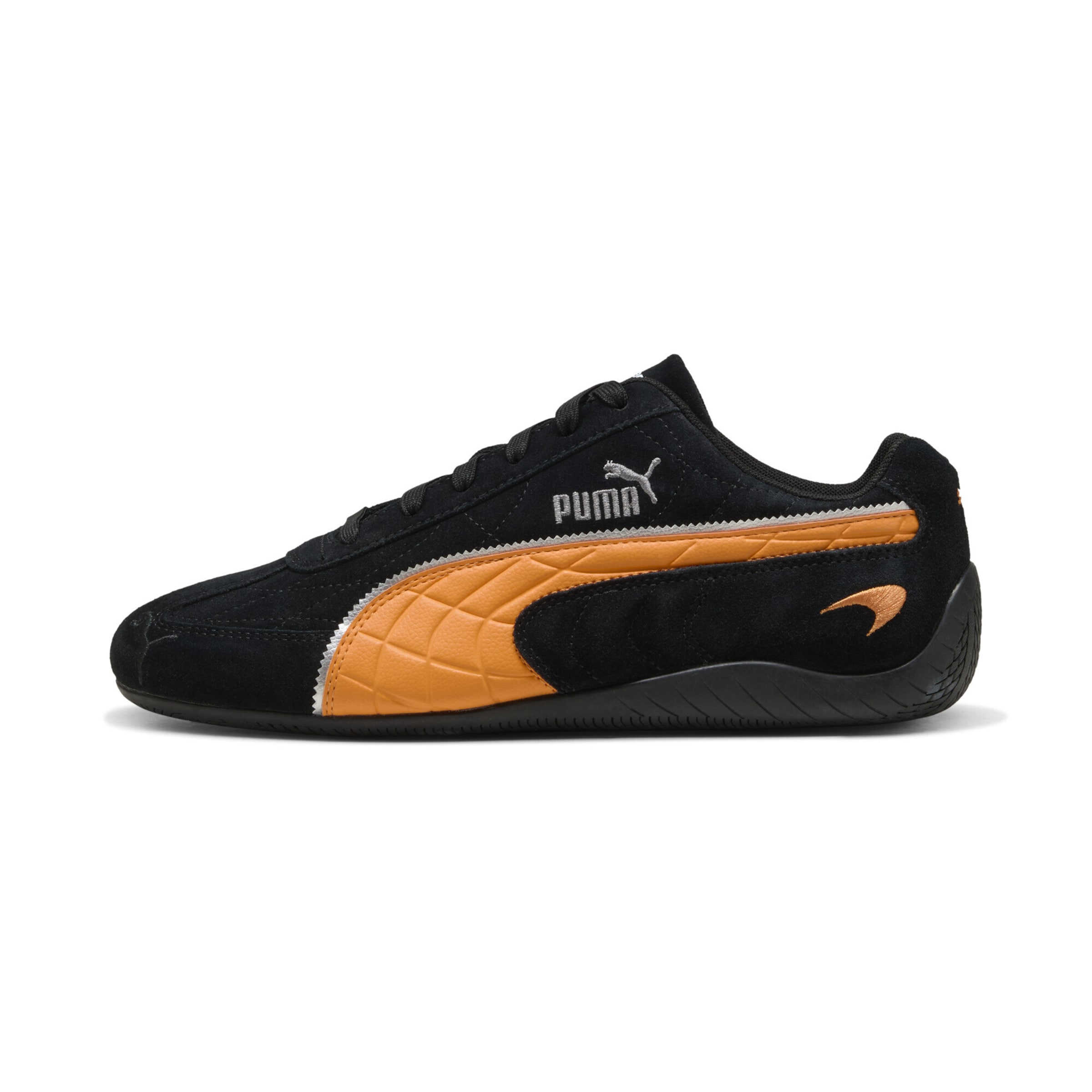 PUMA Sneakers laag 'McLaren Racing Speedcat' in de kleur Oranje / Zwart / Zilver, Productweergave