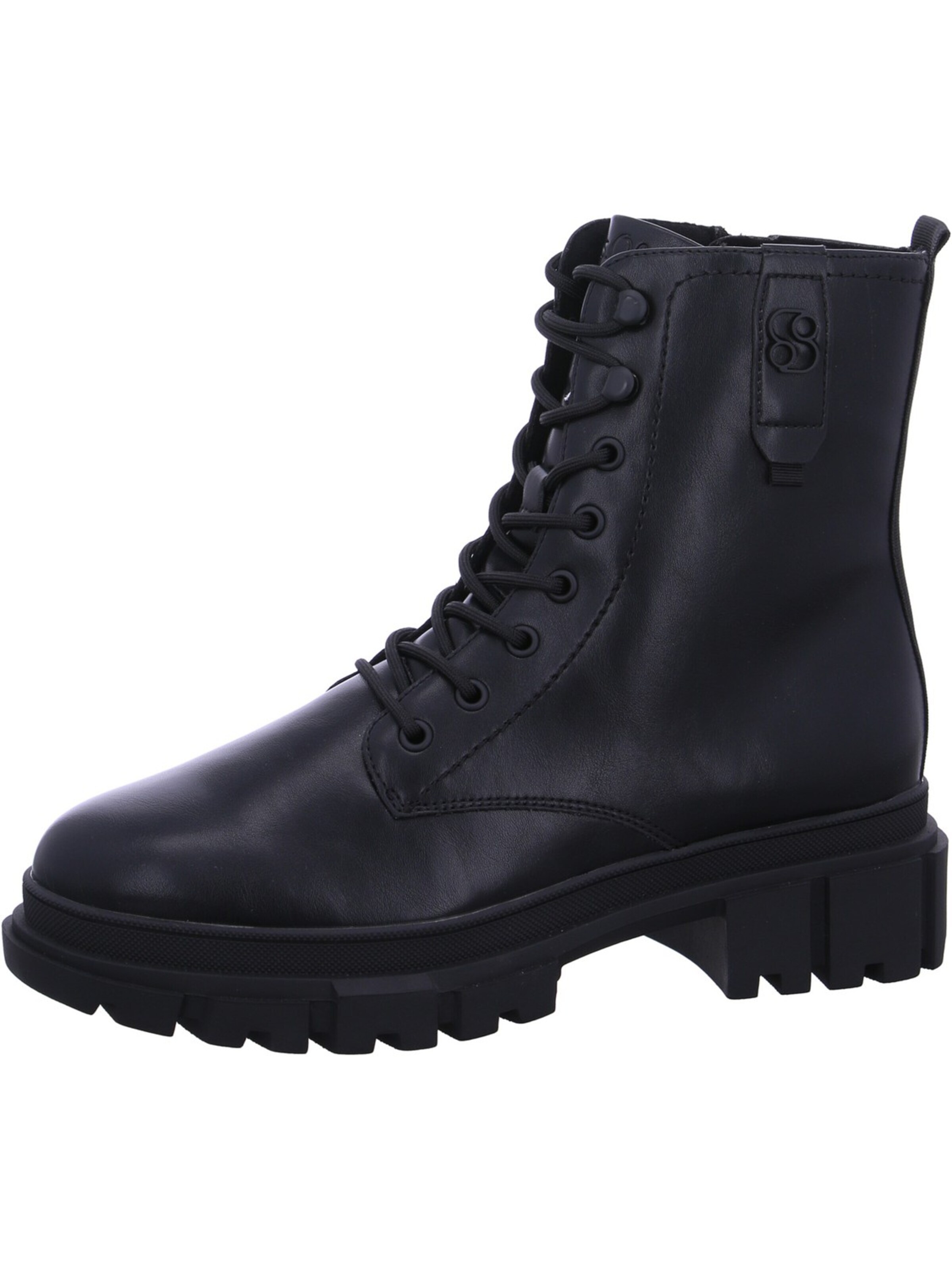 S. Oliver Ankle Boots‌‌ in Schwarz: Vorderseite