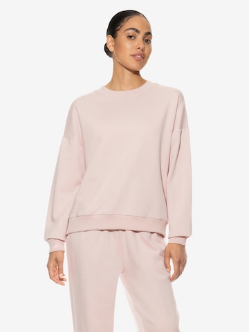 Mey Sweatshirt 'Rose' in Pink: front