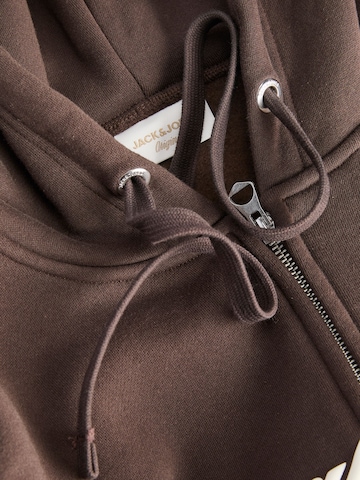 Giacca di felpa di JACK & JONES in marrone