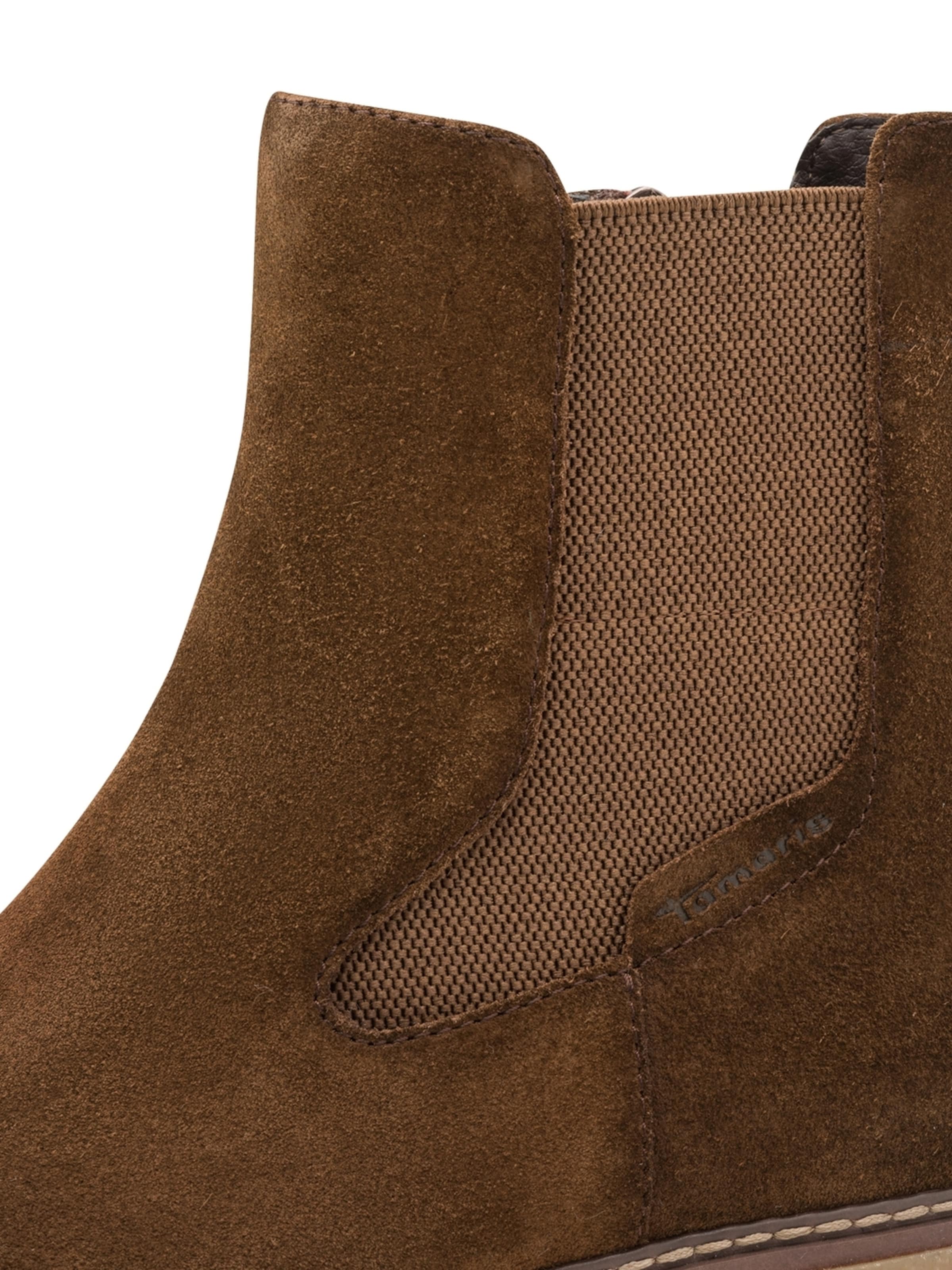 Chelsea Boots Tamaris en marron