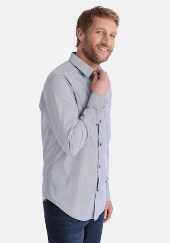 Stooker Men Regular fit Button Up Shirt 'Hugh' in Blue