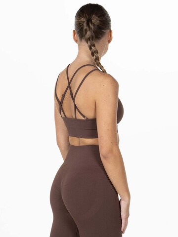 Divina Bustier Sport-BH 'Prime' in Braun