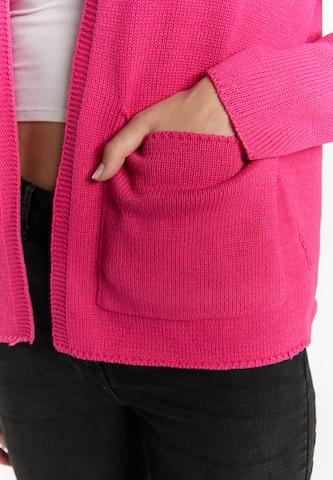 MYMO Gebreid vest 'Biany' in Roze