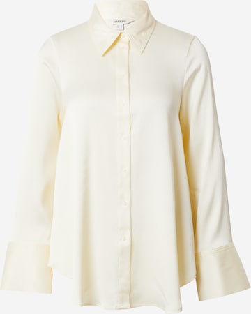 Aware Blouse 'Giavanna' in Beige: voorkant