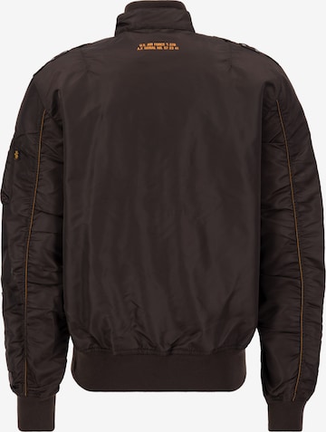 ALPHA INDUSTRIES Prehodna jakna 'Falcon II' | rjava barva