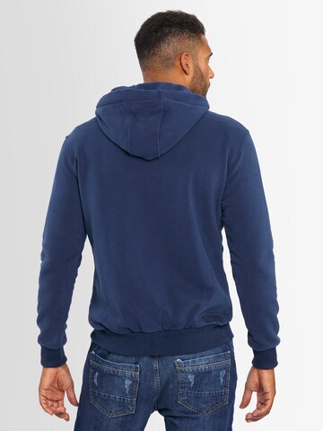 Alessandro Salvarini Zip-Up Hoodie in Blue