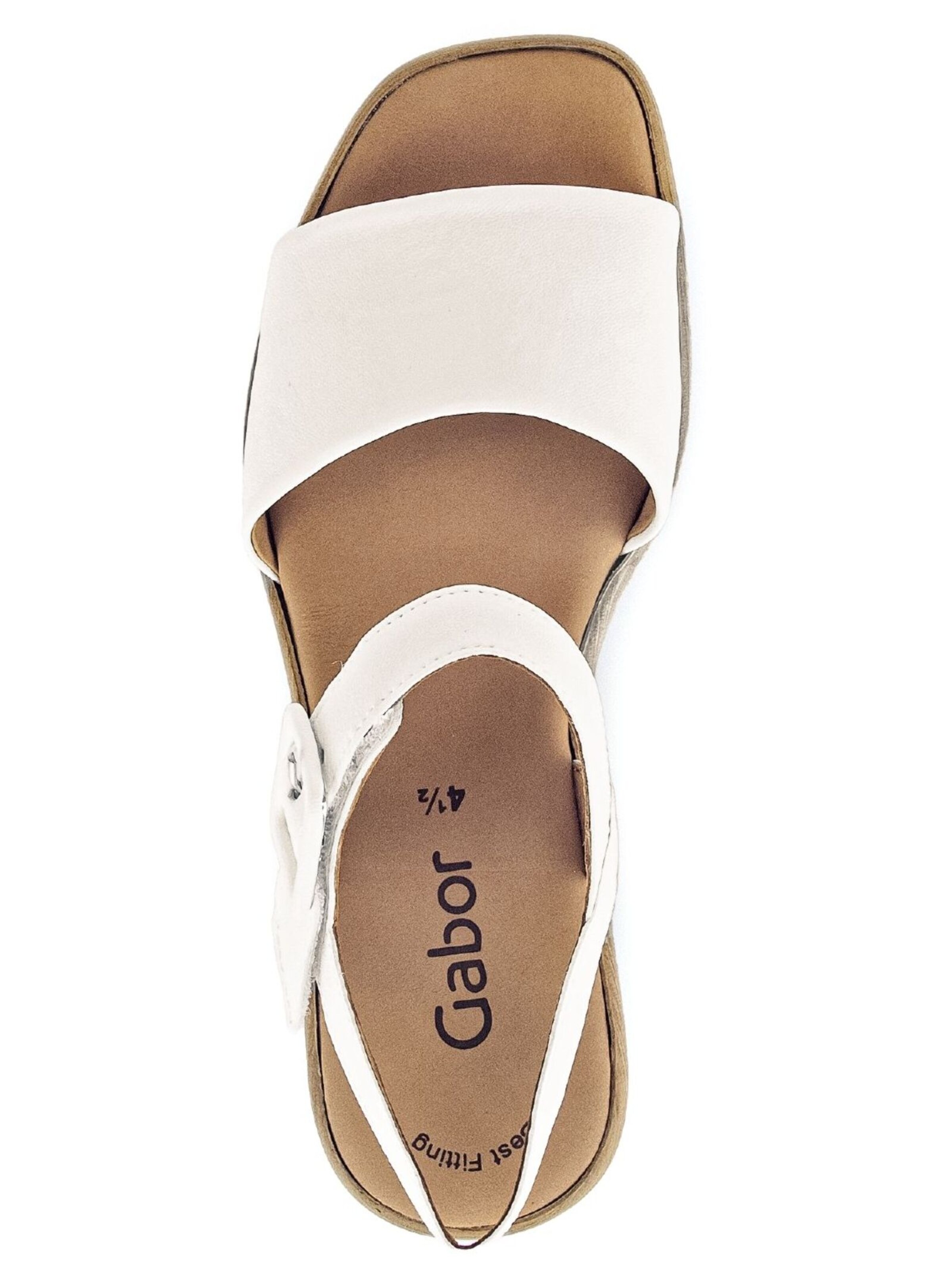 Sandalo di GABOR in bianco