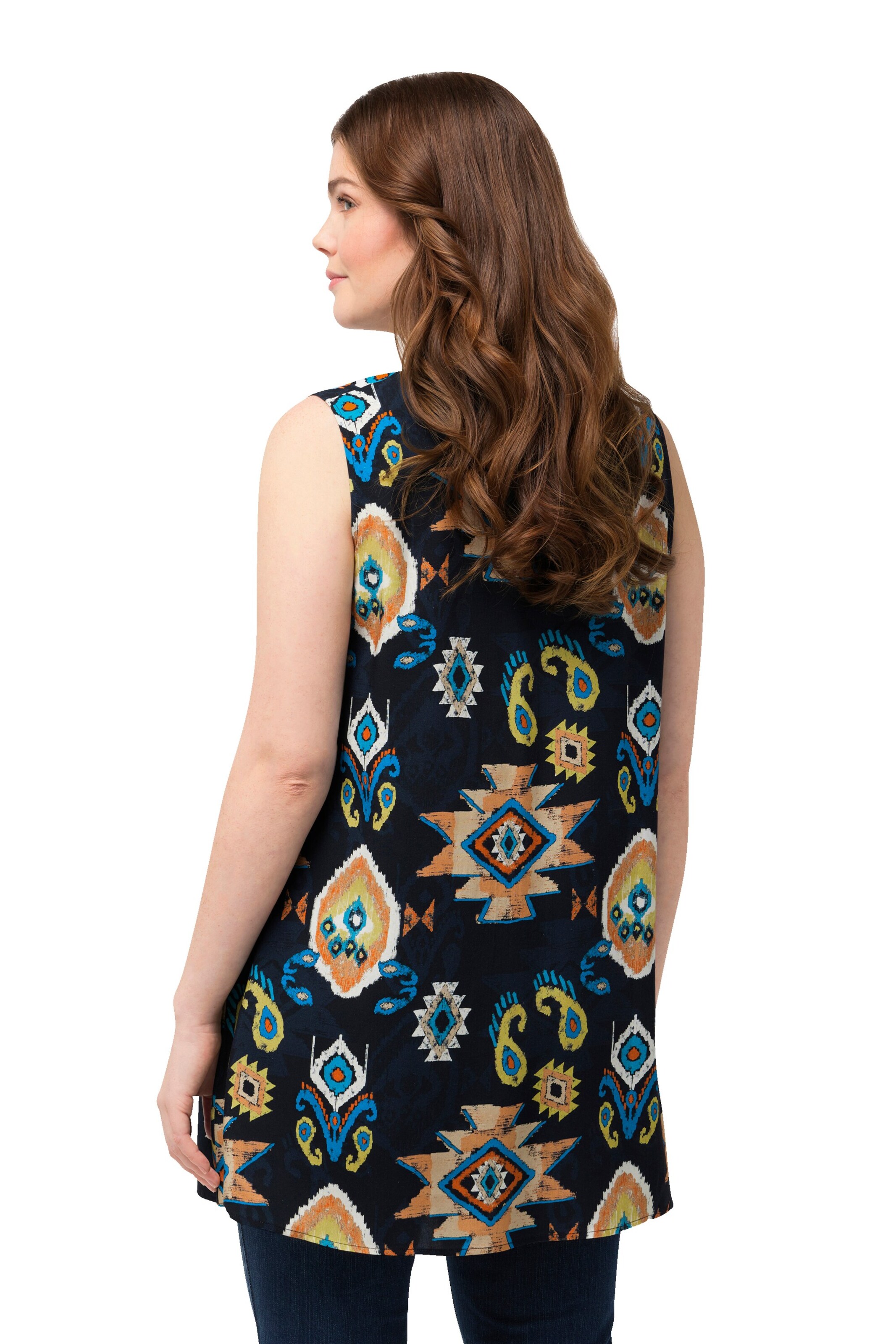 Ulla Popken Bluse in Blau