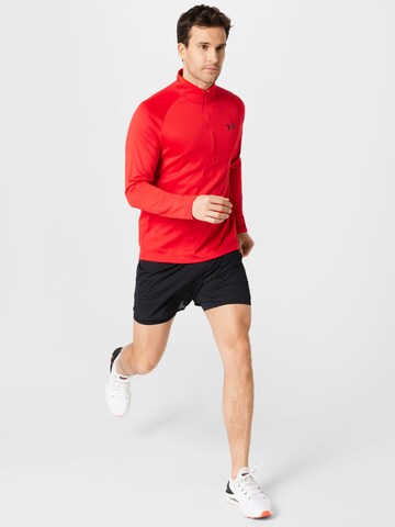 UNDER ARMOUR Funkcionalna majica | rdeča barva