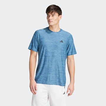 ADIDAS PERFORMANCETehnička sportska majica 'Essentials' - plava boja: prednji dio
