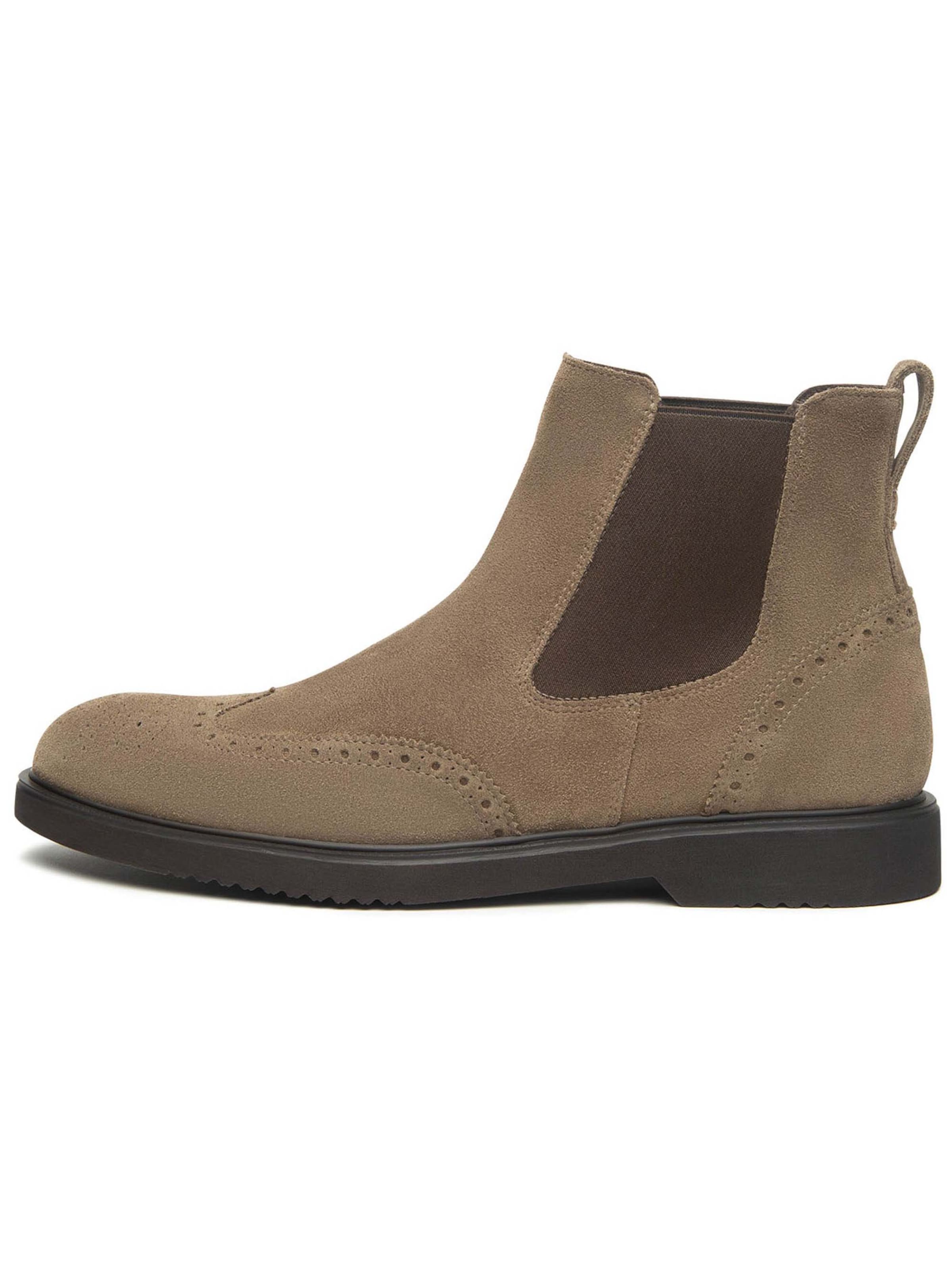 Bottes Nero Giardini en marron : devant