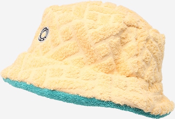 ABOUT YOU REBIRTH STUDIOS Hat 'Easy Breezy' in Yellow: front