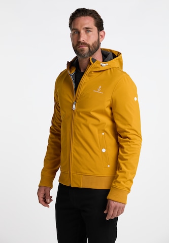 DreiMaster Maritim Between-Season Jacket in Yellow: front