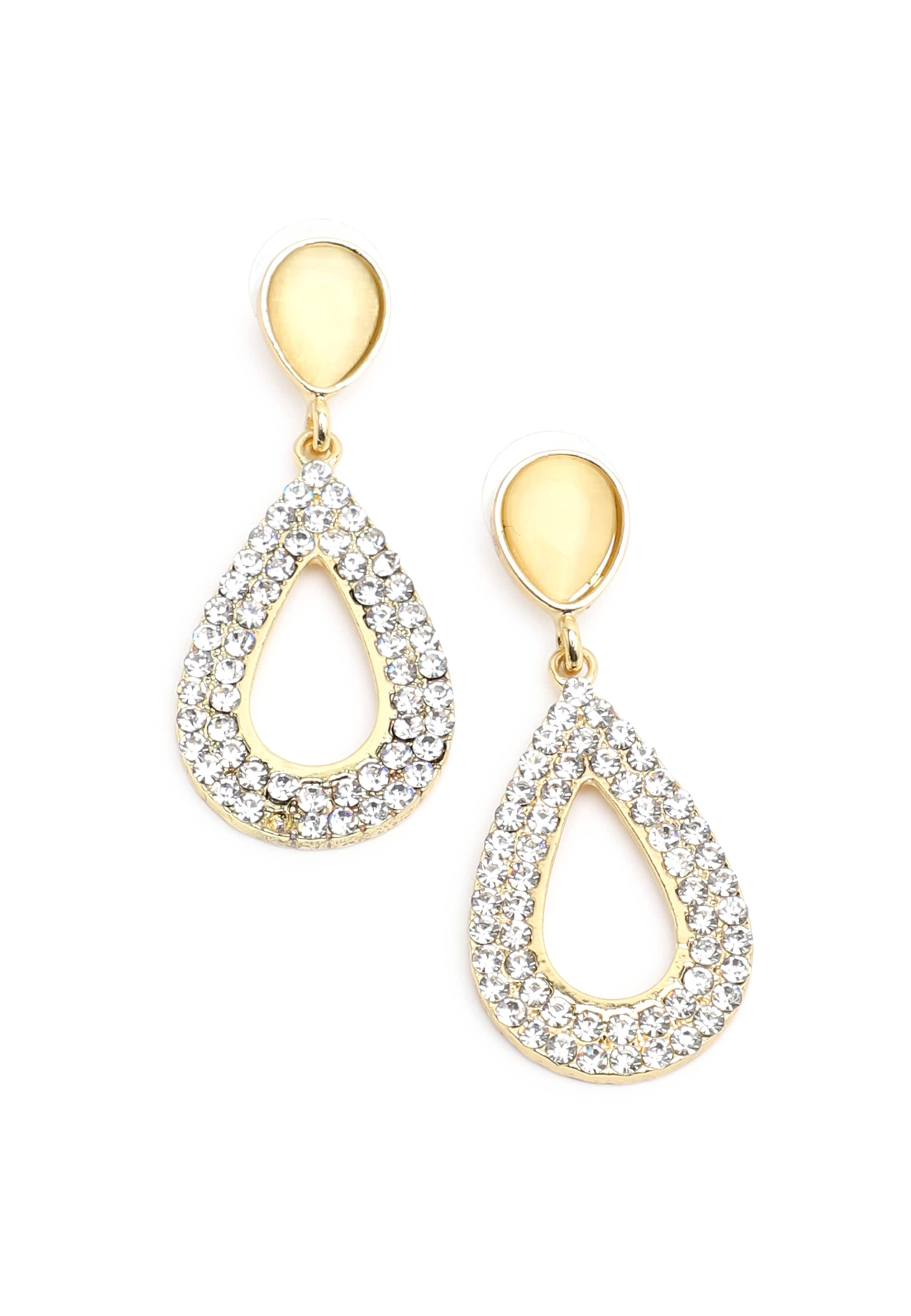 auksinė SOHI Auskarai 'Adina': priekis