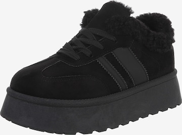 Ital-Design Sneaker in Schwarz: Vorderseite