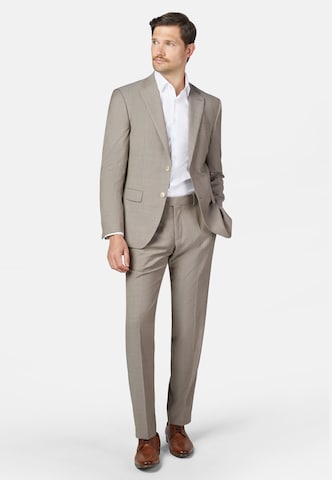 HECHTER PARIS Regular Suit in Beige: front