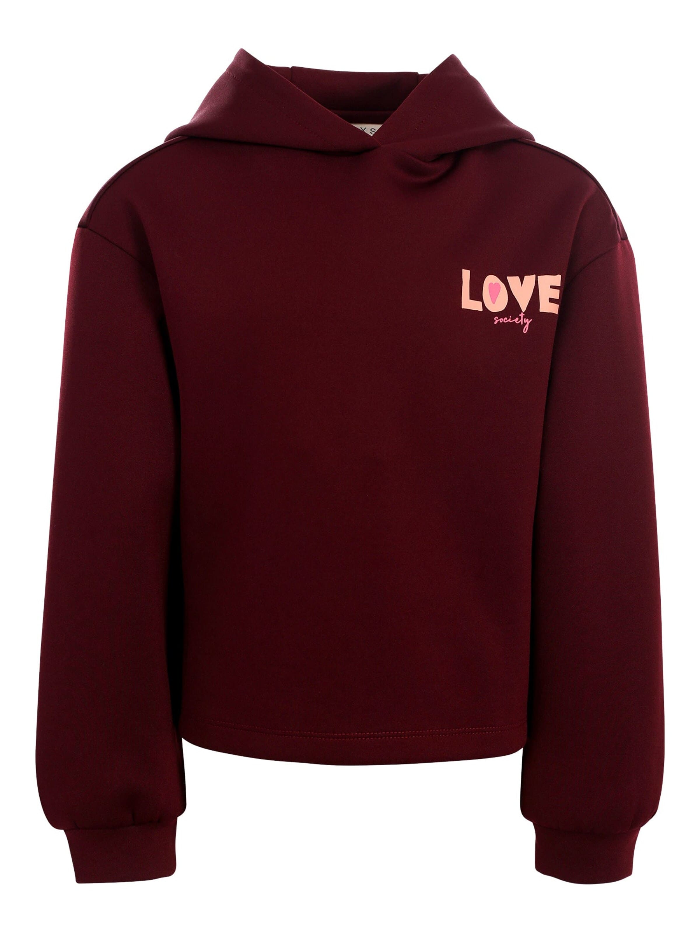 Looxs Revolution Sweatshirt in Rood: voorkant
