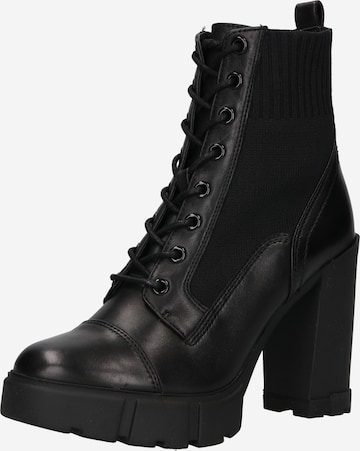 Bottines à lacets 'REBEL' ALDO en noir : devant