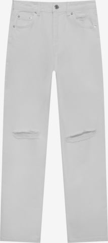 Pull&Bear Jeans in Weiß: predná strana