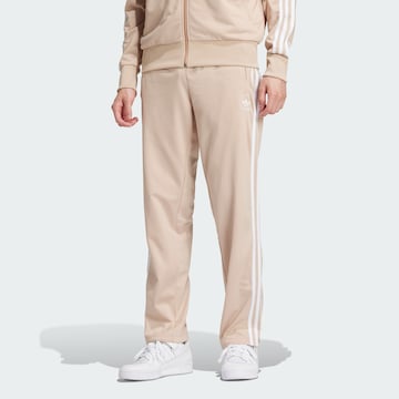 ADIDAS ORIGINALS Štandardný strih Nohavice 'Adicolor Classics Firebird' - Béžová: predná strana
