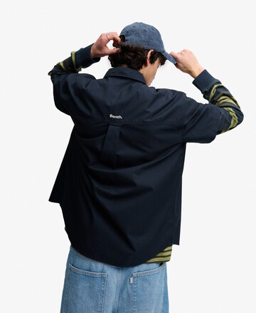 Fit confort Chemise 'Bench x Superdry & Co' BENCH en bleu