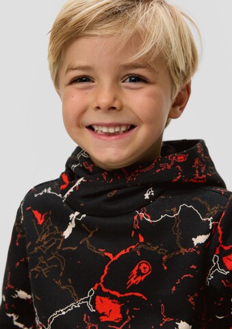 s.Oliver Sweatshirt in Schwarz