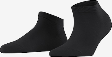 FALKE Ankle Socks 'Family' in Black: front