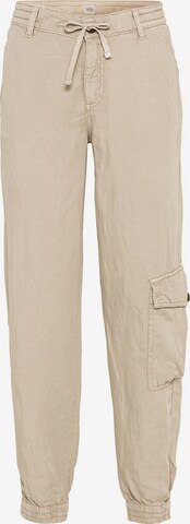 CAMEL ACTIVE Tapered Pants in Beige: front