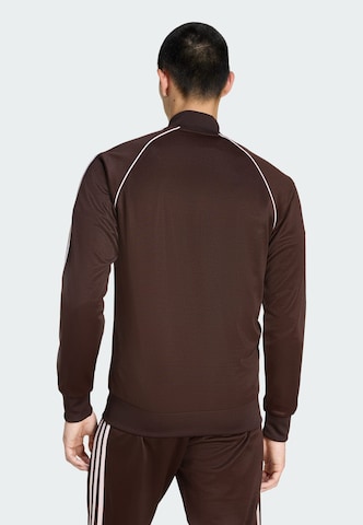 Veste de survêtement 'SST' ADIDAS ORIGINALS en marron