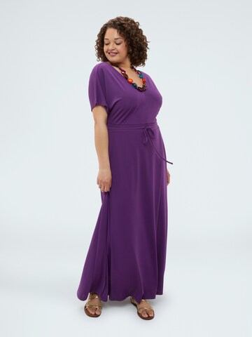 Fiorella Rubino Jurk in Lila